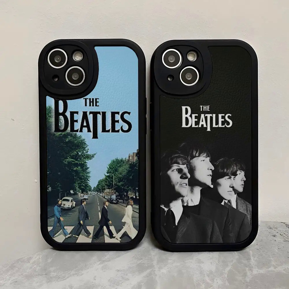 Ốp Điện Thoại TP-1 Band T-The B-Beatles Cho iPhone 17,15 Pro Max 14 Pro 11 13 12 Mini X Xr Xs 7 8 Puls Se Da Cừu Silicone So