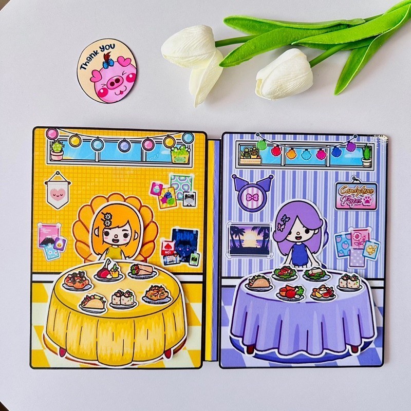 Đồ Chơi - Squishy - Kuromi - Đồ chơi giấy - đồ chơi toca boca đồ chơi kuromi đồ chơi giấy kuromi đồ chơi giấy cinnamorol