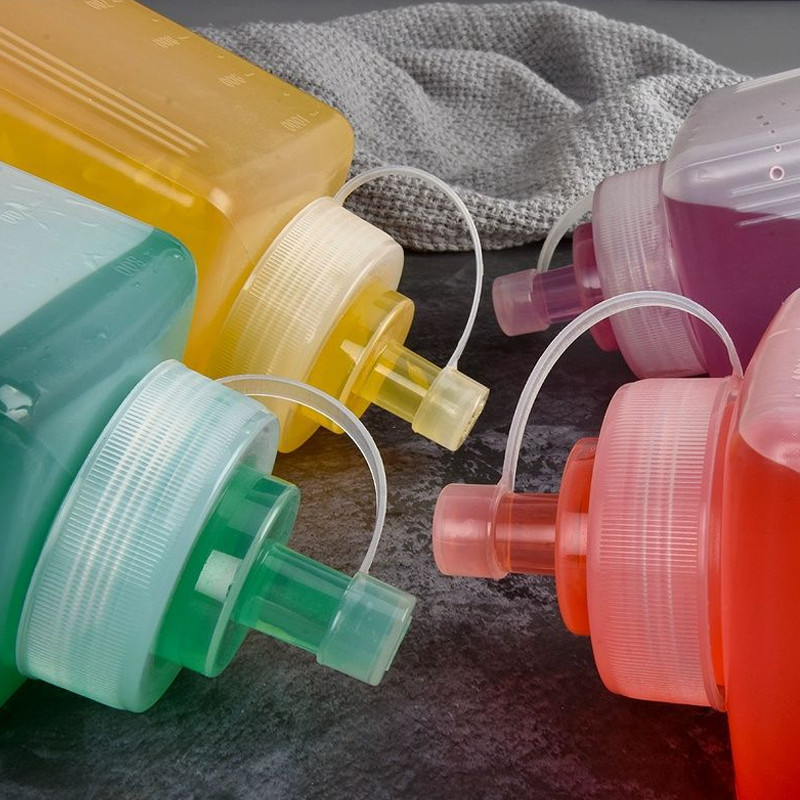 【800/1000ml】Chai nhựa đựng sốt/mứt có nắp，Chai mứt đường kính lớn ，Chai bóp nhựa，chai mứt cấp thực phẩm