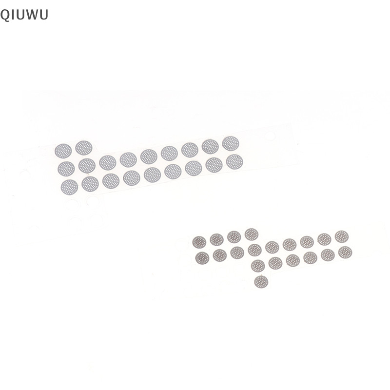 Qiuwu 20 Chiếc Tai Nghe Trong Tai Lọc Bụi Lưới Tai Nghe Chống Bụi Lưới Thép Có Keo 4.0-5.0mm.