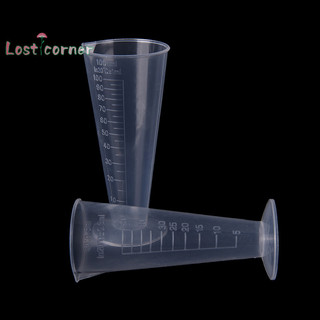 [Lostcorner] 50ml 100ml Cân cốc trong suốt Cốc đo lường Dụng cụ đo lường MỚI,
Cốc đo tốt nghiệp cốc nhựa 50ml 100ml để thử nghiệm nhà bếp trong phòng thí nghiệm,
Nhựa 1 Cốc Tôi