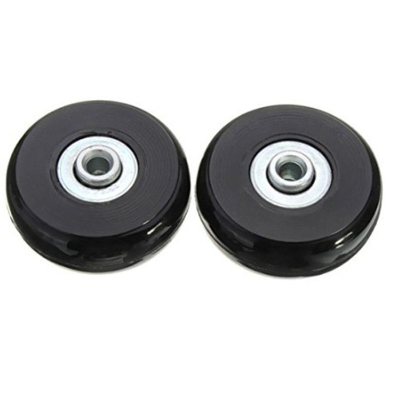 Bánh xe vali, Vòng bi kim loại chất lượng cao 45 * 23mm, 50 * 23mm，Siêu mịn, siêu chịu tải, im lặng và chống mài mòn