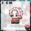 Mô hình WIND BREAKER ver NGỒI ÔM TIM standee mica standee in hình manga anime mica trưng bày chibi