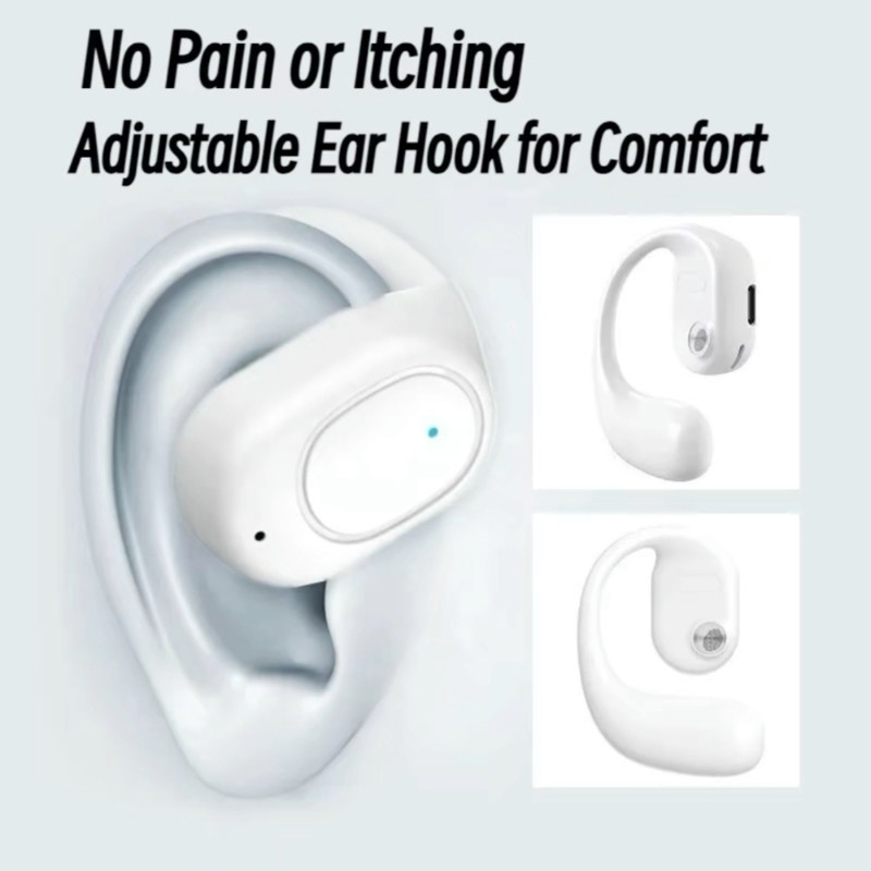 Tai nghe OWS một tai, không dây Bluetooth, âm thanh nổi, âm trầm mạnh, 10H phát, cảm ứng, pin lớn, tai nghe nhạc thể thao cho doanh nhân