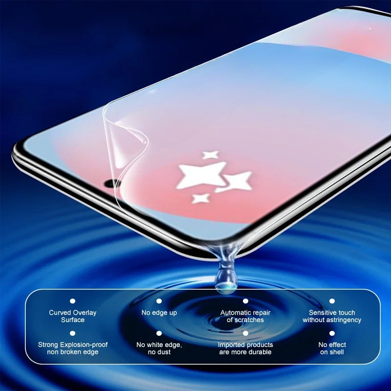 Không Có Gì CMF Điện Thoại 3a 2a 2 1 Pro Plus 3 Chiếc 1000D HD Trong Suốt Mềm Hydrogel Phim Chống Ánh Sáng Xanh Chống Cháy Nổ Bảo Vệ Màn Hình Điện Thoại