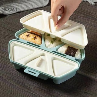 Huxuan 6 Trong 1 Trilater Mô Hình Cho Cơm Sushi Khuôn Sushi Bento Hộp Nhà Bếp Dự Tiệc Cung Cấp Khuôn Cho Trẻ Em Sushi Làm Bộ RFT