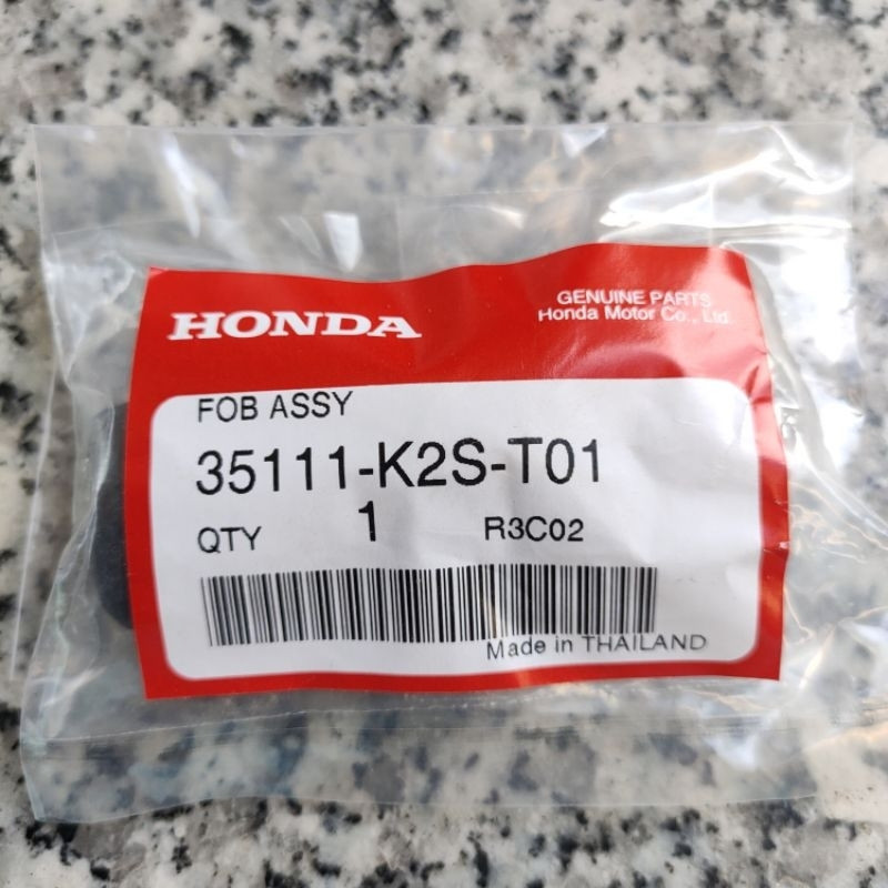 Chìa khóa dự phòng chính hãng Honda cho cáp chìa khóa điều khiển từ xa Honda Vario 2022-2024 kèm cáp điều khiển từ xa bổ sung (Chính hãng với cài đặt đặc biệt)