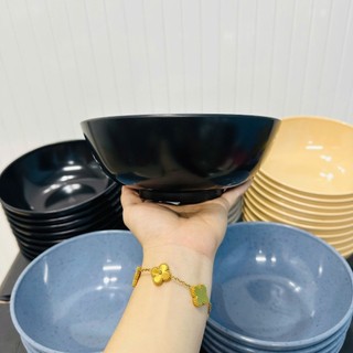 Combo 2 Tô Nhựa 18cm Nhiều Màu - Tô Nhựa Ăn Bún Phở Chất Liệu MELAMINE - Phương Trang