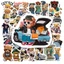50 Sticker GẤU NÂU Chống Nước Sticker Dán Laptop - Điện Thoại - Đàn Guitar - Mũ Bảo Hiểm - Vali | MS: 000374