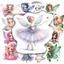 Bộ 25 Sticker Công Chúa Trang Trí Cute - Dán Laptop, Sổ Tay, Điện Thoại, Bình Nước, Mũ Bảo Hiểm