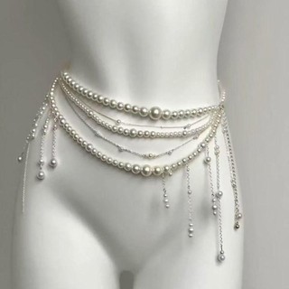 [Còn hàng] Dây thắt lưng NOOKSTORY, Dây chuyền bụng hoa Boho đa năng, Phụ kiện thắt lưng thời trang Trang sức cơ thể thanh lịch dành cho nữ