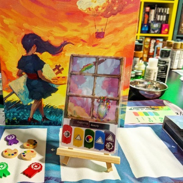 Boardgame Canvas Chính Hãng bản Nội Địa Trung Tigar Eng/Vietsub