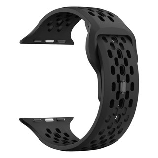 Dây Silicon Cho Apple Watch series 10 46mm 42mm 44mm 45mm 40mm 41mm Vòng Tay Thể Thao Mùa Hè iwatch Ultra 2 49mm