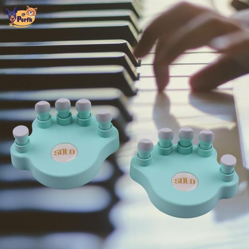 2 Chiếc Piano Ngón Tay Huấn Luyện Viên Ngón Tay Chỉnh Tư Thế Cầm Tay Căng Thẳng Phím Tập Thể Dục