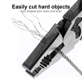 Kìm Cắt Sắt CRV Fute Siêu Khỏe - Cắt Đứt Thép, Ổ Khóa, Dây Xích, Cáp Điện, Kềm Điện Đa Năng Bấm Cos