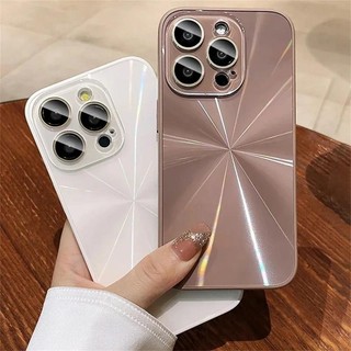 Ốp Điện Thoại Họa Tiết Laser Sang Trọng Cho iPhone 16 13 12 11 15 Pro Max Ốp Lưng Chống Sốc