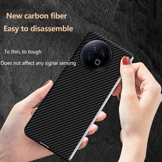 Ốp lưng sợi carbon chống rơi cho VIVO X Fold3/Fold2/Fold Plus