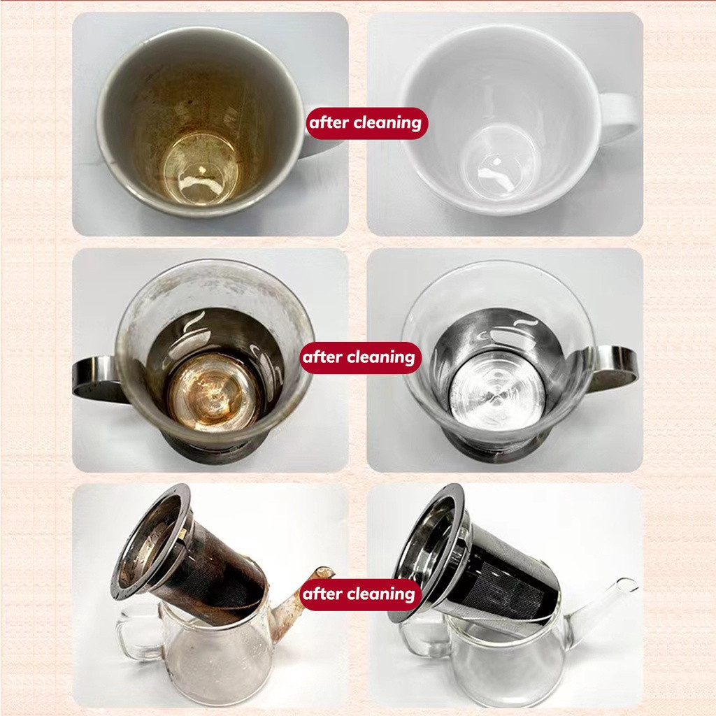 Bột Tẩy Vết Bẩn Trà, Cao Trà, Vết Ố Cà Phê - Siêu tiện dụng