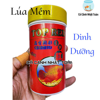Thức ăn TOP RED cho cá La Hán, Hồng Két 100gram