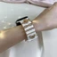 Nhẫn trang trí YRBWD, Dây đeo đồng hồ Trâm cài trang trí, Dây đeo cổ tay bằng kim loại Phụ kiện dây đeo quyến rũ