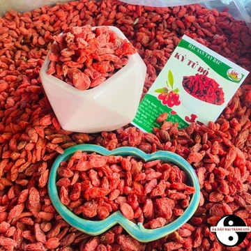 Câu kỷ tử, kỷ tử đỏ Ninh Hạ chính gốc, quả to size đại, đỏ, đều, kỉ tử đỏ sấy khô, kỳ tử, kì tử đỏ giúp đẹp da, bổ máu