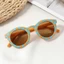 Kính râm trẻ em RTJIFSS, Kính chống nắng khung tròn màu cờ lê cho trẻ em, Kính chống nắng 3-8Y UV400 hợp thời trang cho bé trai bé gái