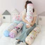 YB2 Sanrio Kuromi HelloKitty My Melody Hoạt Hình Cô Gái Dễ Thương Cột Dài Gối Cô Gái Giường Đệm Ký Túc Xá Tựa Đầu Cushio