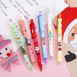 [Mực Đen] Bút Mực Gel Giáng Sinh Nhiều Mẫu Dễ Thương 2023 - Bút Mực Gel Ngòi 0.5mm