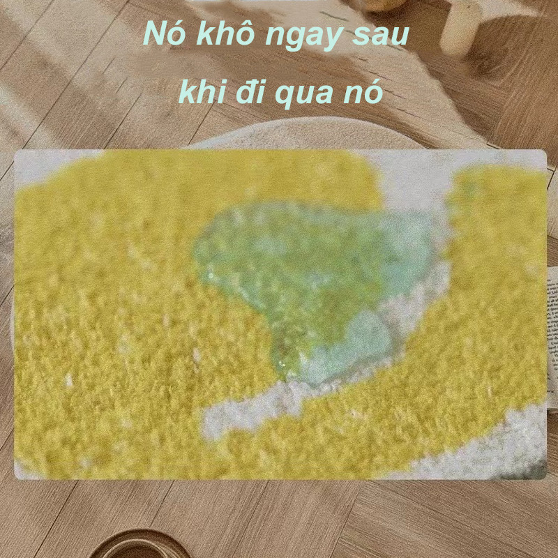 Thảm chùi chân hình,Thảm cửa phòng ngủ chống trượt nhà vệ sinh，Dễ thương và mềm mại, có nhiều hình dạng khác nhau