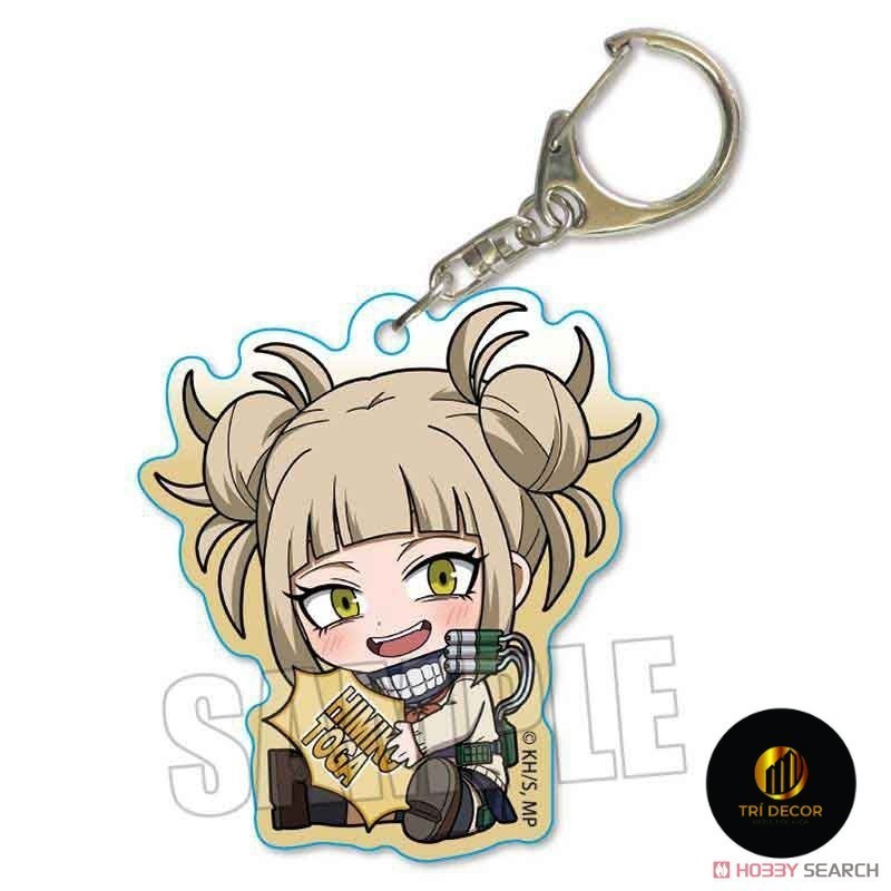 móc khóa Keychain Acrylic my hero academia Midoriya IzukuBakugō Katsuki Uraraka OchakoAnime Manga Phụ Kiện5