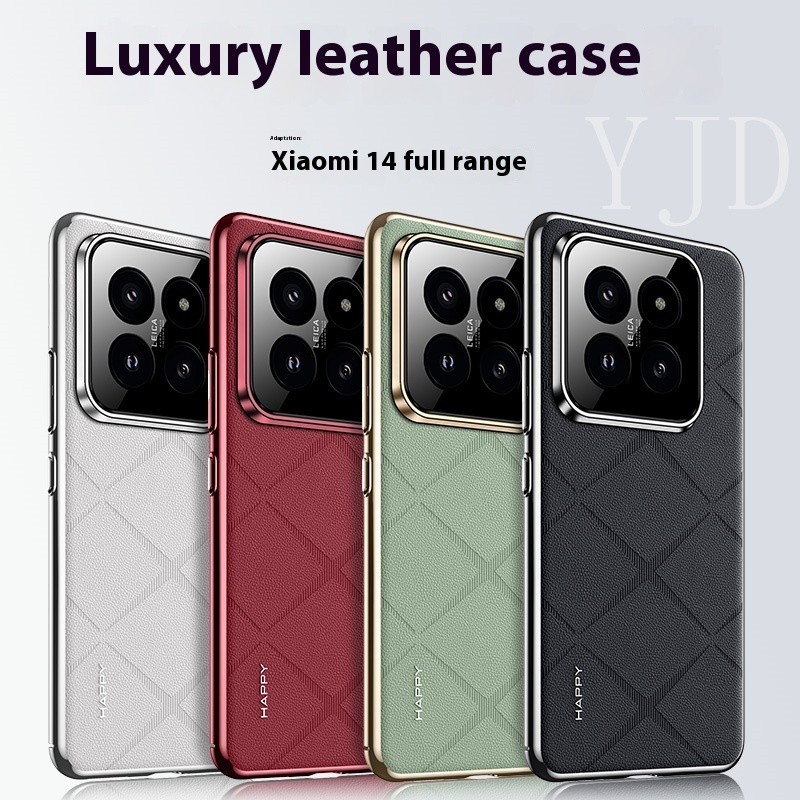 Ốp YJD Cho Xiaomi 14 Pro 14Ultra Máy Chính Hãng Da Chống Sốc Vỏ Điện Thoại