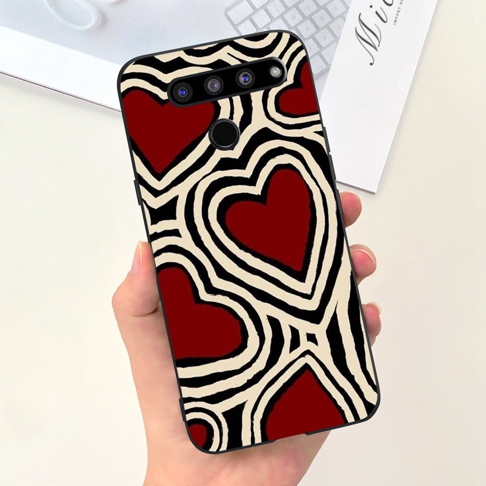 Ốp lưng LG V50 ThinQ 5G LM-V500EM Thẩm Mỹ Mèo Gấu Trúc Dễ Thương Sơn Vỏ Silicon Mềm LG V50 ThinQ Ốp Lưng Điện Thoại