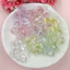 10 Chiếc 22,5 * 23,5 Mm Acrylic Nhiều Màu Sắc Hạt Hoa DIY Handmade Phụ Kiện Cho Dây Xích Điện Thoại Phụ Kiện Tóc Chất Liệu Handmade