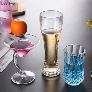 < Beartwo > Cốc Cocktail Acrylic Nhà Tiệc Cưới Thanh Cốc Nước Uống Rượu Đẹp