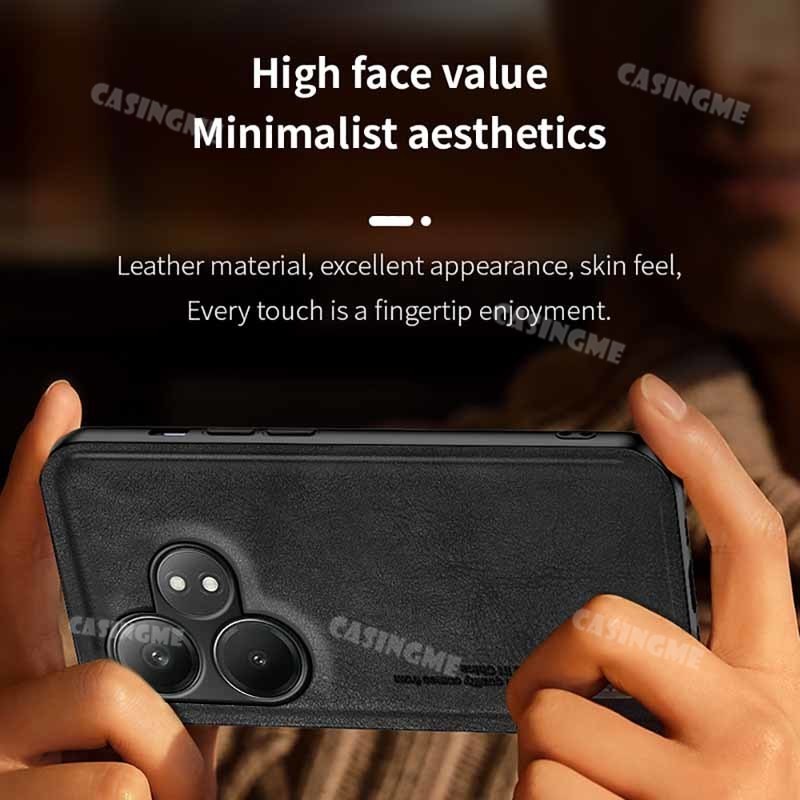 Ốp Điện Thoại Họa Tiết Da Realme GT6 2024 Cho Realme GT Neo 6 6GT GT6 RealmeGT6 Neo6 SE 6T 4G 5G 2024 Bảo Vệ Ống Kính Vỏ Điện Thoại Thời Trang Ốp Lưng Chống Sốc