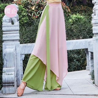 24.6.17 Quần Khiêu Vũ Trung Quốc Nữ Rời Voan Thanh Lịch Culottes Múa Cổ Điển Trình Diễn Trang Phục Thực Hành Quần Ống Rộng Culottes Quần Khiêu Vũ Trung Quốc Nữ Rời Voan Thanh Lịch Culottes Vũ Cổ Điển Trình Diễn Trang Phục Thực Hành Quần Ống Rộng Cul