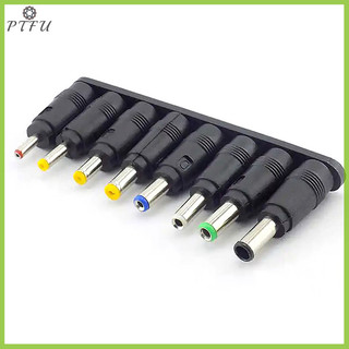 PTFU 8 Chiếc Đa Năng Laptop Nguồn Điện Adapter Kết Nối Cắm AC Jack Sạc Kết Nối Bộ Chuyển Đổi Nguồn Cắm Mới