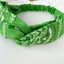 DELMER Boho Knot Turbans Headwrap, In Hạt Điều Boho Hạt Điều In Đầu, Retro Hoa Thể Thao Sweatband Phong Cách Dân Tộc Bandanas Băng Đô Co Giãn Chạy