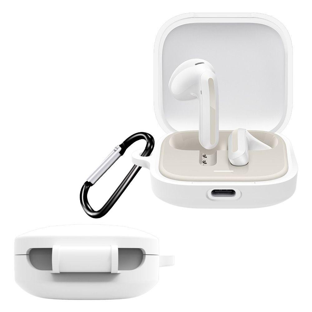[Vận chuyển nhanh] Vỏ SIMPLEAID, Vỏ bảo vệ chống trầy xước bằng silicon, Vỏ bảo vệ móc Vỏ chống sốc cho Redmi Buds 6 Active