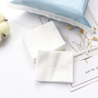 Dụng cụ tẩy trang có đệm bông trang điểm Bông một lần Tiết kiệm nước sạch Cotton nén ướt