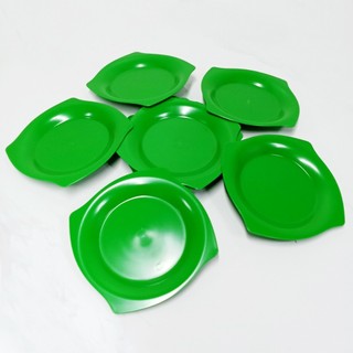 Đĩa phíp vuông màu xanh nhựa phíp melamine