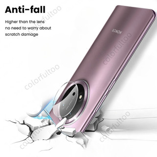 Honor X9C 5G Phim Bảo Vệ Camera Trong Suốt Cho Honor X9C X 9C HonorX9C 5G 3D Cong HD Full Cover Camera Kính Cường Lực Bảo Vệ Màn Hình Mặt Sau Ống Kính Phim
