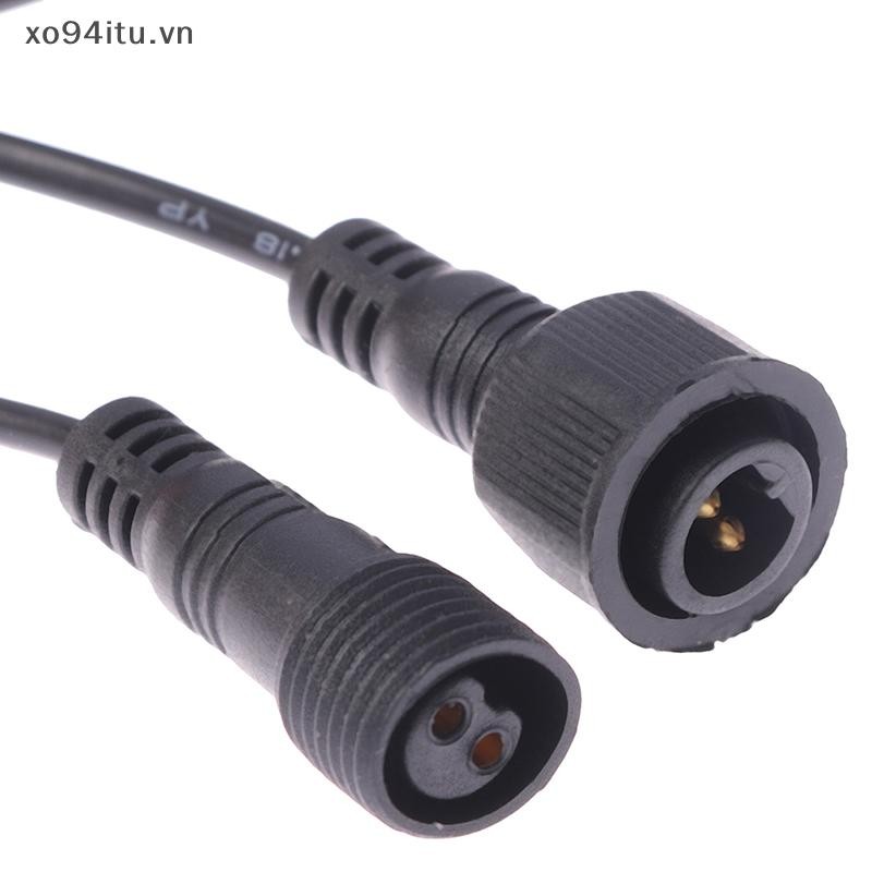 XOITU 5M 10M Tần Số Thấp Đa Năng Chống Mài Mòn Di Động Đèn Năng Lượng Mặt Trời Chống Thấm Nước Dây Nối Dài Cáp VN