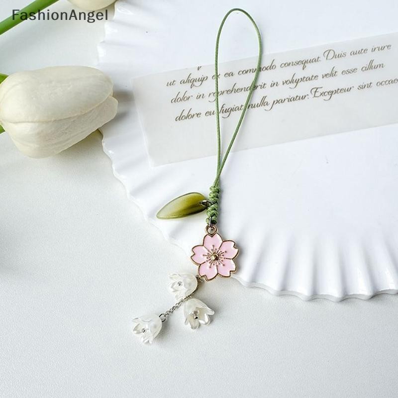 FashionAngel Hoa Dây Đeo Điện Thoại Di Động Quyến Rũ Dễ Thương Cho Điện Thoại Di Động Dây Đeo Tay Móc Khóa Dây Đeo Điện Thoại Mặt Dây Chuyền Thời Trang VN
