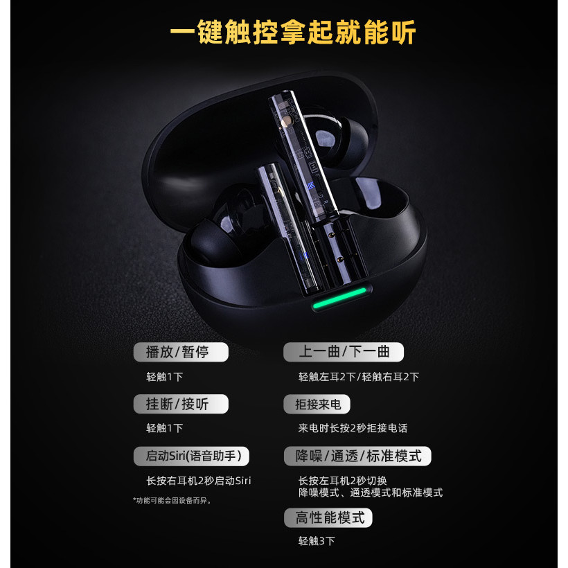 Tai nghe KZ Carol ProTWS Bluetooth 5.4 6 MIC Khử tiếng ồn chủ động Tai nghe nhét tai trong tai chống nước không dây thực sự
