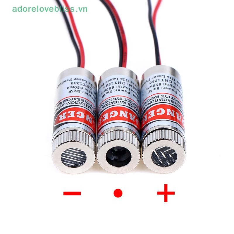 THÊM 650nm 5mW Red Point / Line / Cross Laser Module Laser Tube 3v-5v Chấm Laser được sử dụng cho con trỏ Laser ánh sáng đỏ BSS