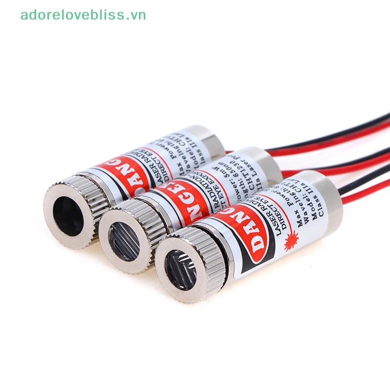 THÊM 650nm 5mW Red Point / Line / Cross Laser Module Laser Tube 3v-5v Chấm Laser được sử dụng cho con trỏ Laser ánh sáng đỏ BSS