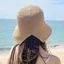 Mũ xô YRBWD, Mũ chống nắng gấp chống tia cực tím, Mũ đi biển chống nắng dệt kim thoáng khí Thể thao ngoài trời