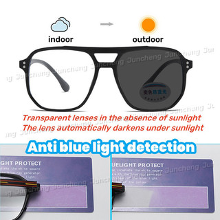 Kính Photochromic Trẻ Em Chống Ánh Sáng Xanh Kính Mắt Cho Trẻ Em Thời Trang Đôi Chùm Kính Mắt Chống Bức Xạ Cho Bé Trai Và Bé Gái