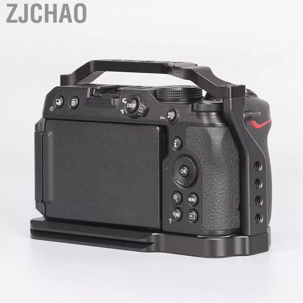 Zjchao Z30 Camera lồng ALUMINUM ALLOY VIDE VIDE RIG với ARCA PORT 3/8 Định vị 1/4 Chủ đề và Bộ ổn định thiết kế giày lạnh cho DSLR cho DSLR